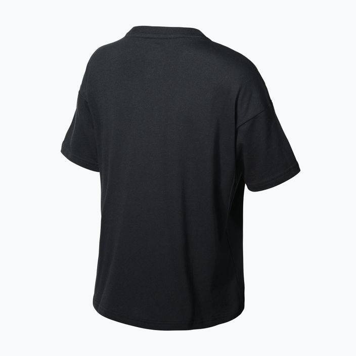 Γυναικείο μπλουζάκι New Balance Classic Core Stacked μαύρο T-shirt 2