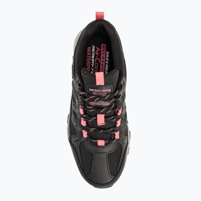 Γυναικείες μπότες πεζοπορίας SKECHERS Selmen West Highland μαύρο/ανθρακί 6