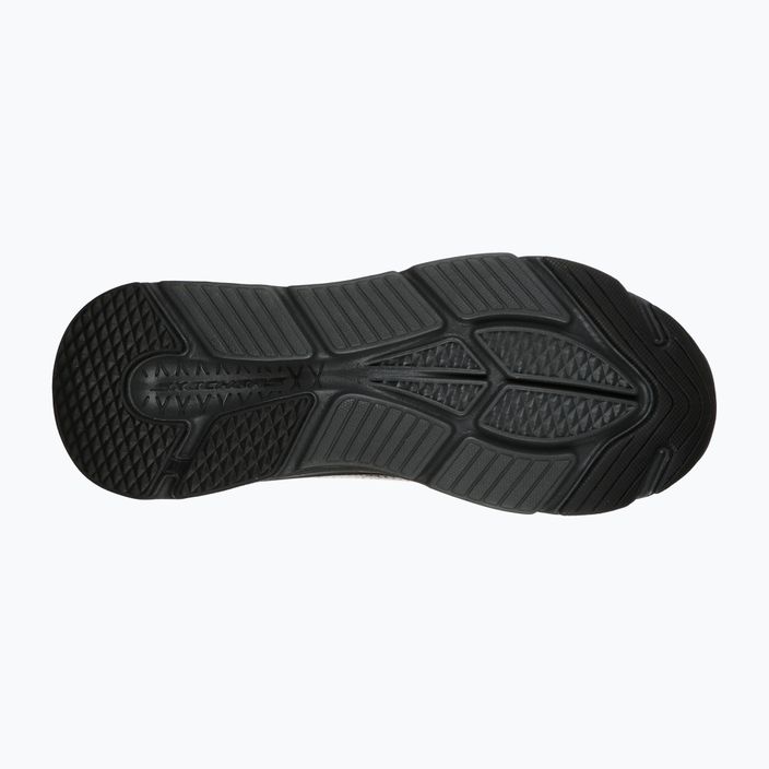 SKECHERS Max Cushion Elite Lucid μαύρα/ανθρακί ανδρικά παπούτσια για τρέξιμο 10