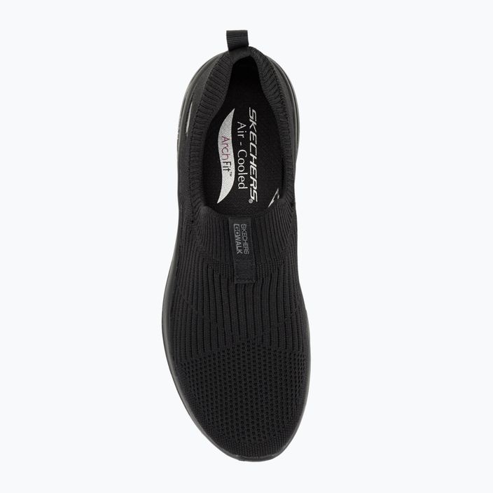 SKECHERS γυναικεία παπούτσια Go Walk Arch Fit Iconic μαύρο 6