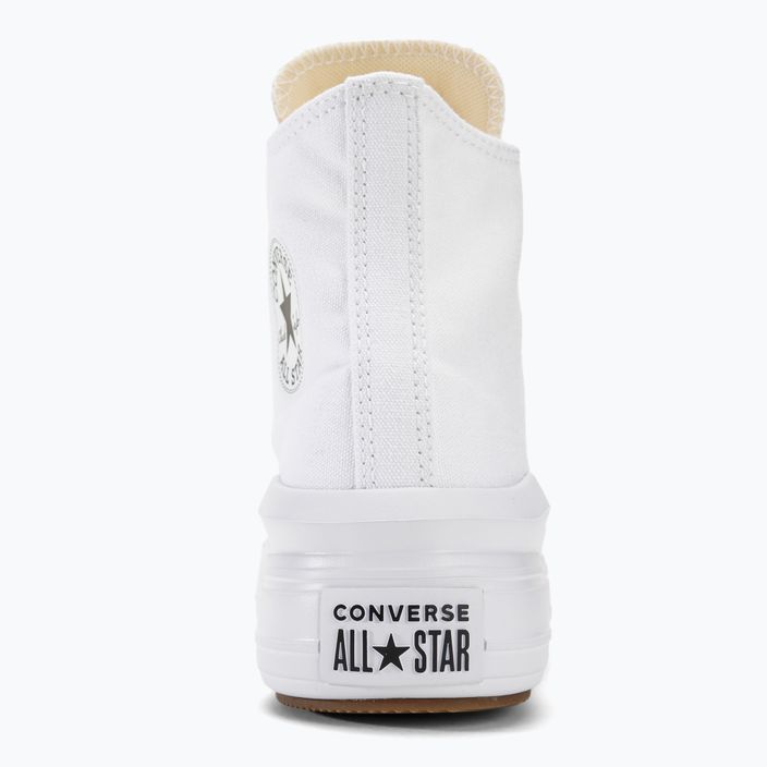 Converse γυναικεία αθλητικά παπούτσια Chuck Taylor All Star Move Platform Hi λευκό/φυσικό ιβουάρ/μαύρο 6