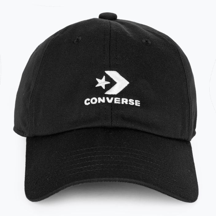 Converse Λογότυπο Lock Up Καπέλο μπέιζμπολ converse μαύρο 2