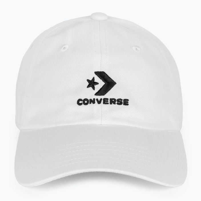 Converse Λογότυπο Lock Up Καπέλο μπέιζμπολ λευκό 2