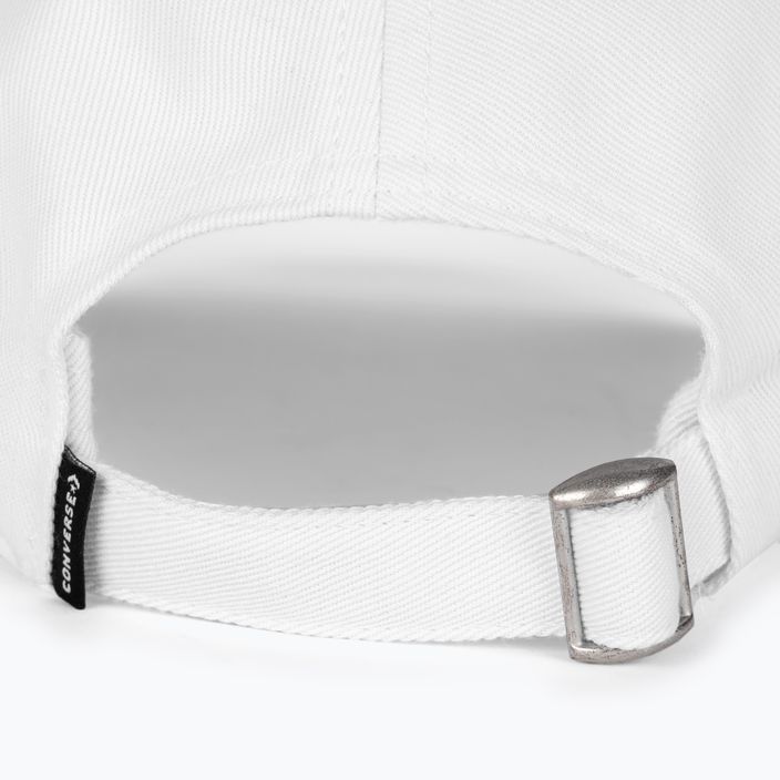 Converse Λογότυπο Lock Up Καπέλο μπέιζμπολ λευκό 3