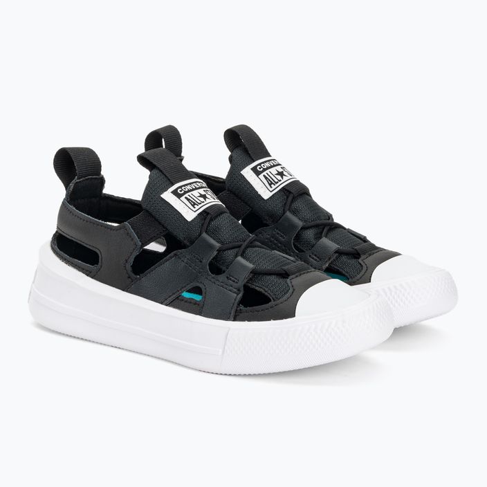 Converse Ultra Sandal Slip μαύρο/μαύρο/λευκό παιδικά σανδάλια 4