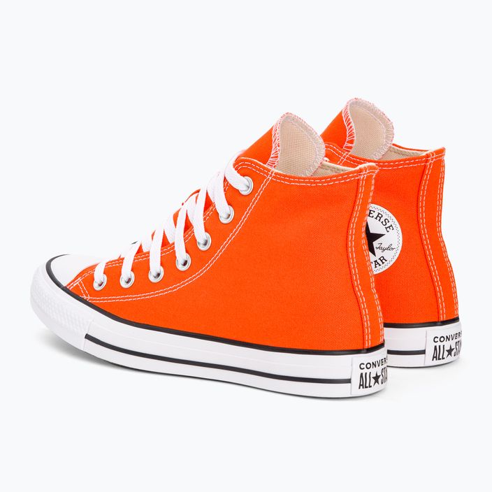 Converse Chuck Taylor All Star Hi πορτοκαλί/λευκό/μαύρο αθλητικά παπούτσια 3