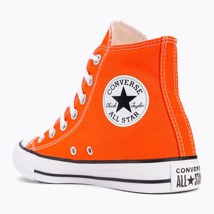 Converse Chuck Taylor All Star Hi πορτοκαλί/λευκό/μαύρο αθλητικά παπούτσια 7