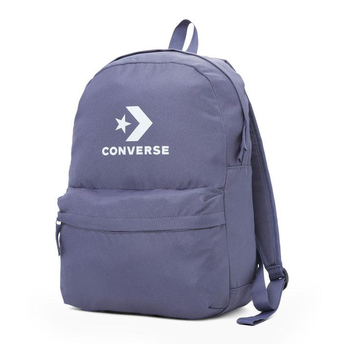 Converse Speed 3 Μεγάλο λογότυπο 19 l σακίδιο πόλης λεβάντα στάχτη 2