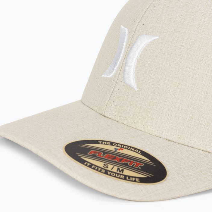 Ανδρικό καπέλο μπέιζμπολ Hurley Icon Textures light bone 3