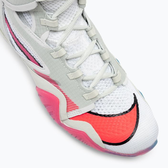 Nike Hyperko 2 LE λευκά/ροζ μπλαστ/μπλε/χίπερ παπούτσια πυγμαχίας 6