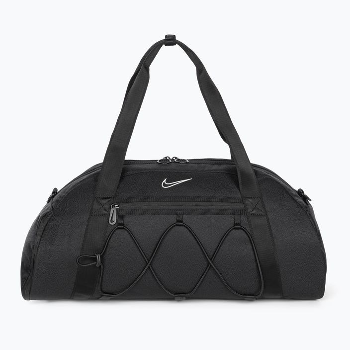 Nike One Club 24 l τσάντα προπόνησης μαύρο/μαύρο/λευκό