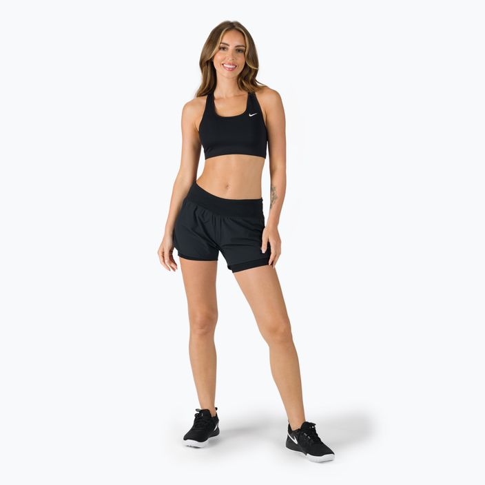 Nike Eclipse γυναικείο προπονητικό σορτς μαύρο CZ9570-010 2