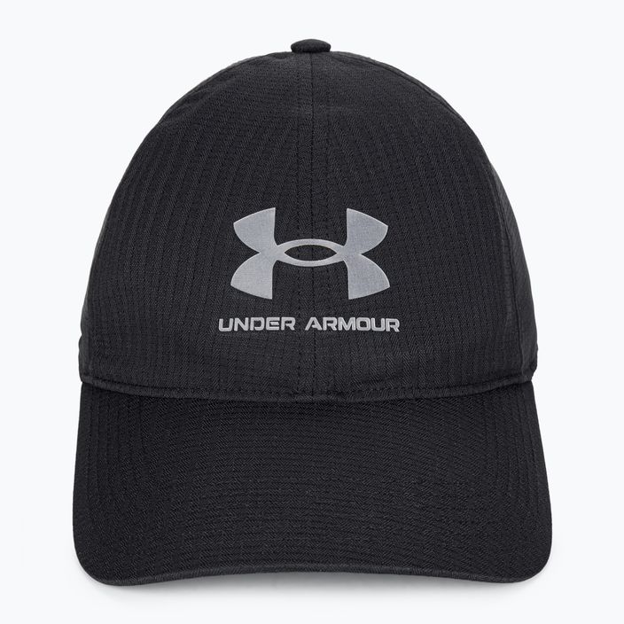 Under Armour ανδρικό καπέλο μπέιζμπολ Isochill Armourvent Adj μαύρο/γκρι μπέιζμπολ 4