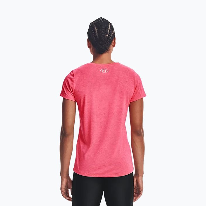 Under Armour Tech SSC γυναικείο μπλουζάκι προπόνησης ροζ 1277206-653 4