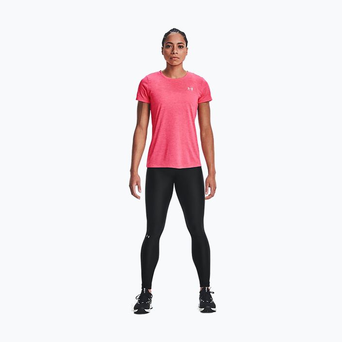 Under Armour Tech SSC γυναικείο μπλουζάκι προπόνησης ροζ 1277206-653 5