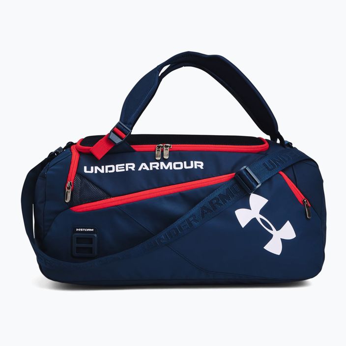 Under Armour Contain Duo Sm Duffle τσάντα προπόνησης μπλε 1361225