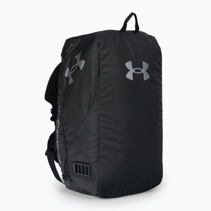 Under Armour Contain Duo Md Duffle τσάντα προπόνησης μαύρο 1361226 2