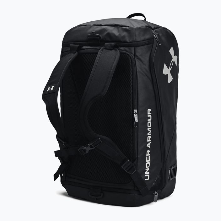 Under Armour Contain Duo Md Duffle τσάντα προπόνησης μαύρο 1361226 8