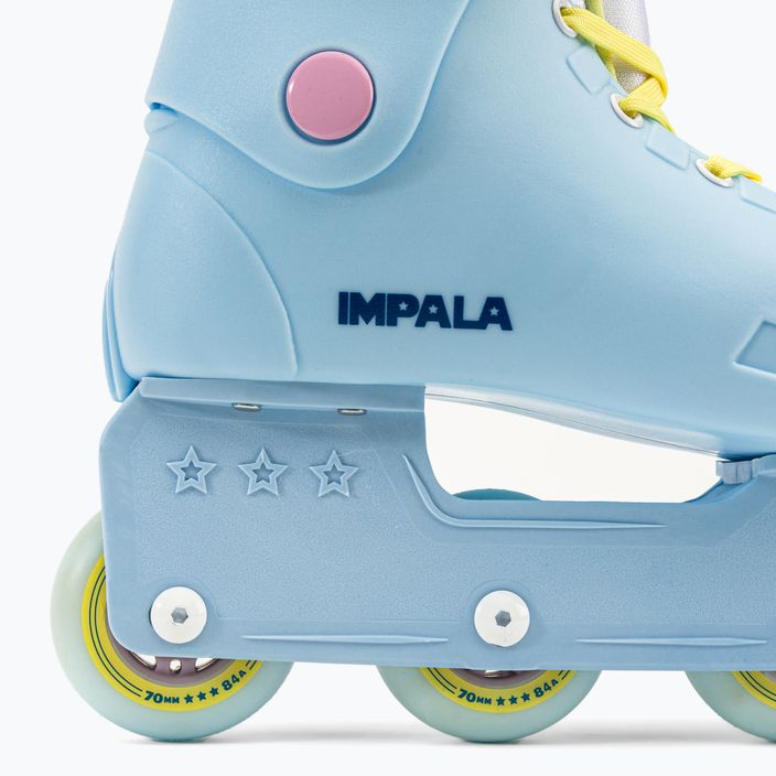 Γυναικεία πατίνια IMPALA Lightspeed Inline Skate μπλε/κίτρινο IMPINLINE1 πατίνια με ρολό 7