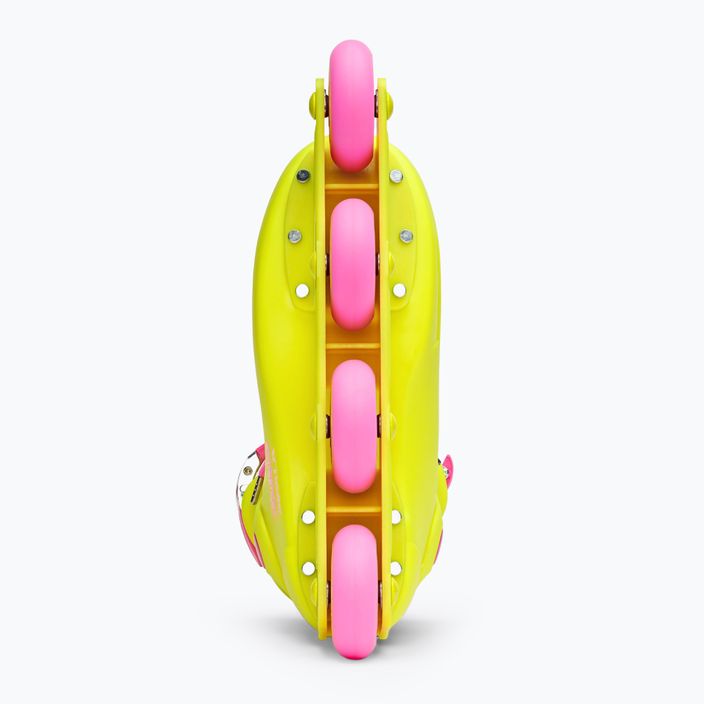 Γυναικεία πατίνια IMPALA Lightspeed Inline Skate barbie φωτεινό κίτρινο 4