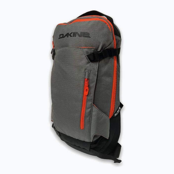 Dakine Heli Pack 12 l χάλυβα γκρι snowboard σακίδιο πλάτης