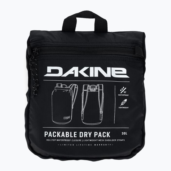 Dakine Packable Rolltop Dry Pack 30 αδιάβροχο σακίδιο πλάτης μαύρο D10003922 5