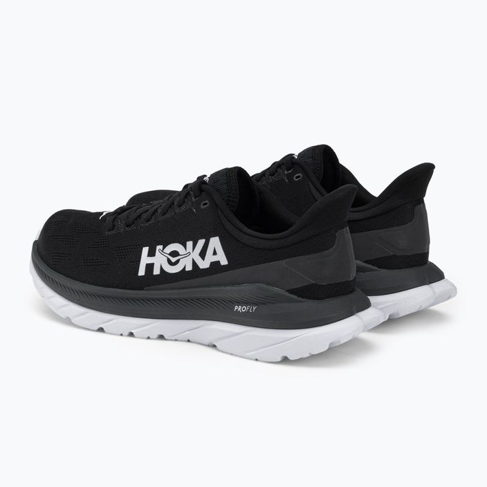 HOKA Mach 4 ανδρικά παπούτσια για τρέξιμο μαύρο 1113528-BDSD 3