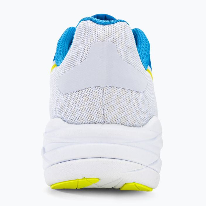HOKA Rocket X λευκά/γαλάζια παπούτσια για τρέξιμο 7