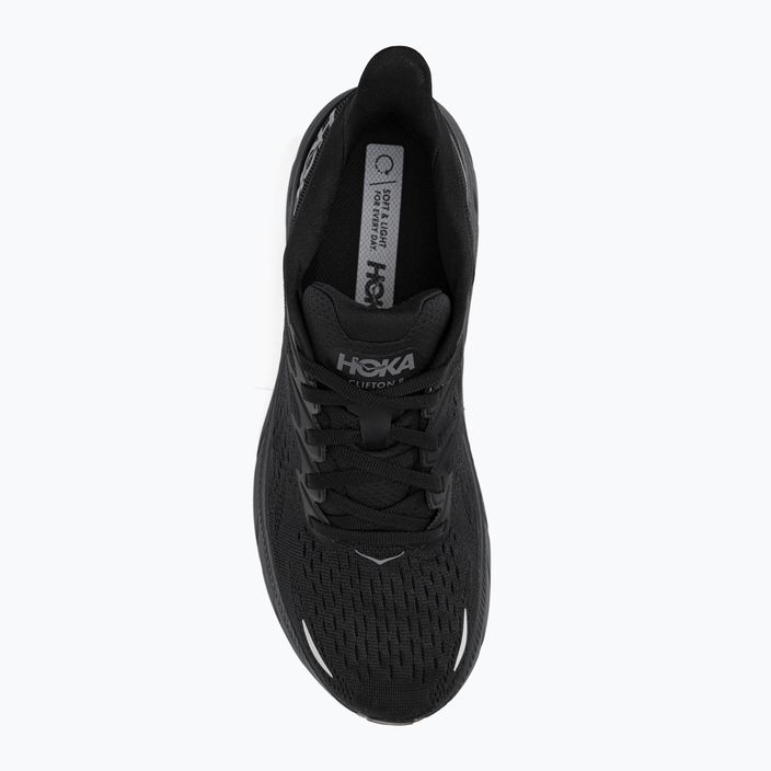 HOKA ανδρικά παπούτσια για τρέξιμο Clifton 8 μαύρο 1119393-BBLC 6