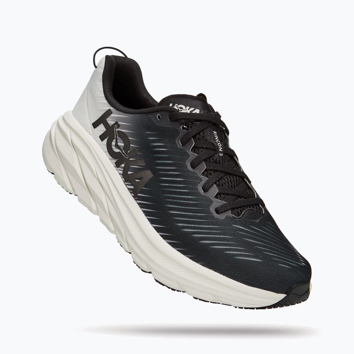 Ανδρικά παπούτσια τρεξίματος HOKA Rincon 3 μαύρο/λευκό 11