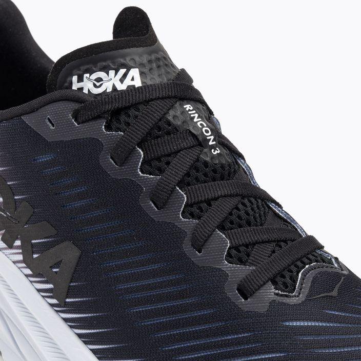 Ανδρικά παπούτσια τρεξίματος HOKA Rincon 3 μαύρο/λευκό 8