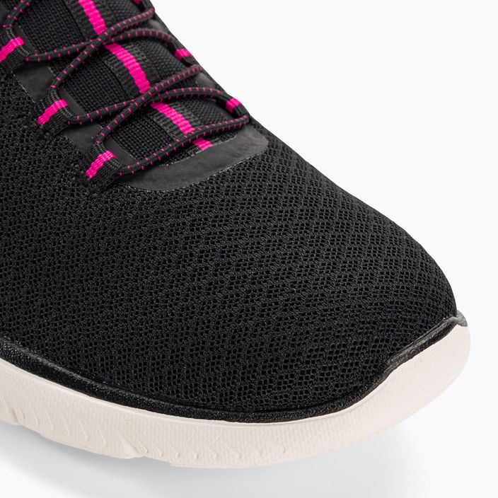 Γυναικεία παπούτσια προπόνησης SKECHERS Summits μαύρο/καυτό ροζ 7