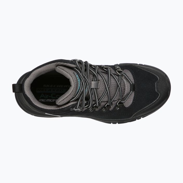 Γυναικείες μπότες πεζοπορίας SKECHERS Trego El Capitan μαύρο/γκρι 11