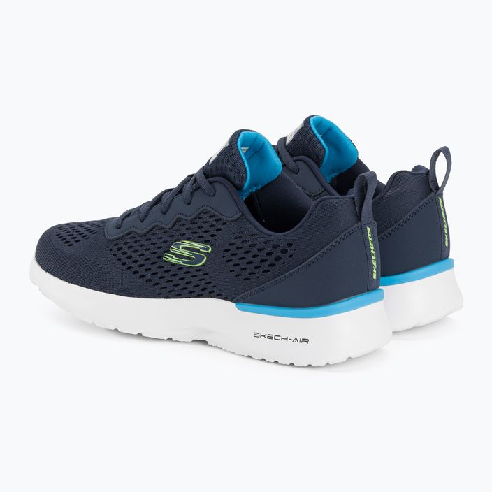 SKECHERS Skech-Air Dynamight Tuned Up ανδρικά παπούτσια προπόνησης navy 3