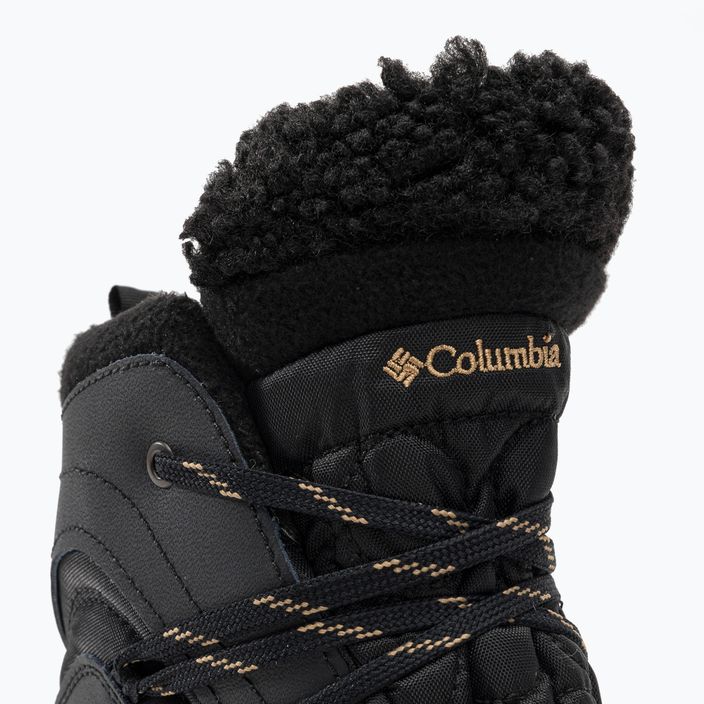 Columbia Red Hills Omni-Heat μαύρο/σαχάρα γυναικείες μπότες πεζοπορίας 8