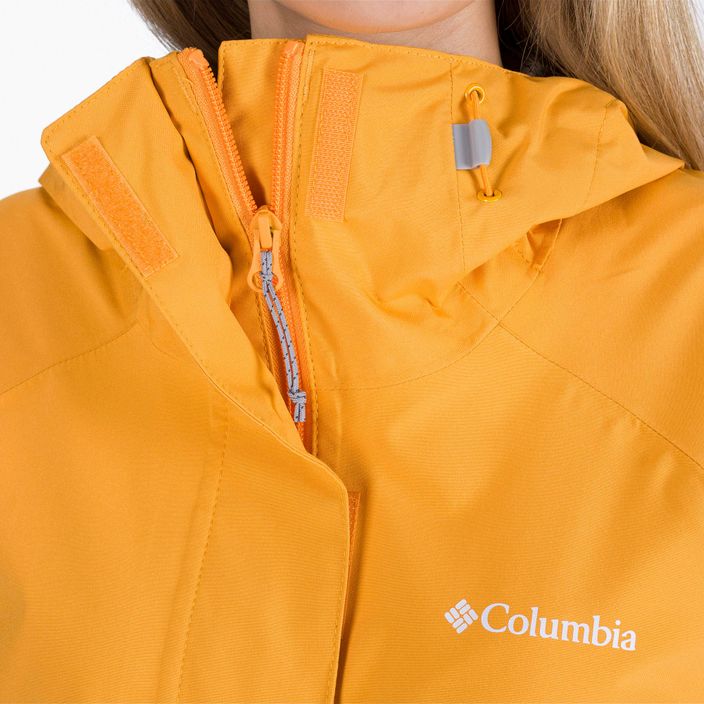 Columbia γυναικείο μπουφάν βροχής Earth Explorer Shell 880 κίτρινο 1989243 5