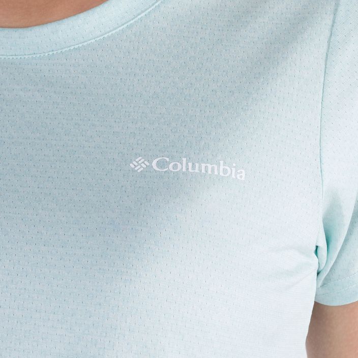 Columbia Alpine Chill Zero γυναικείο πουκάμισο για πεζοπορία μπλε 1991694 4