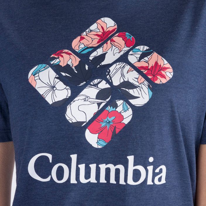Columbia Bluebird Day Relaxed γυναικείο πουκάμισο για πεζοπορία μπλε 1934002 3