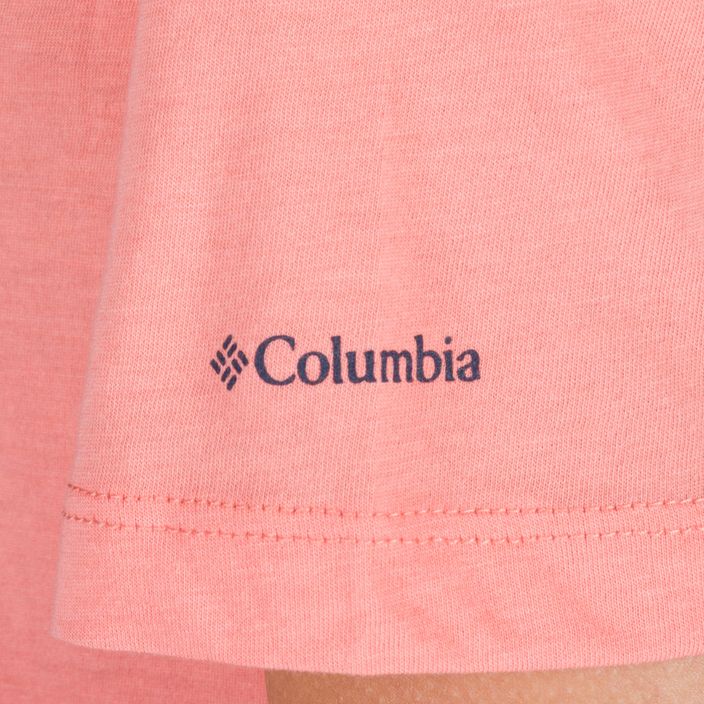 Columbia Bluebird Day Relaxed γυναικείο πουκάμισο πεζοπορίας πορτοκαλί 1934002 4