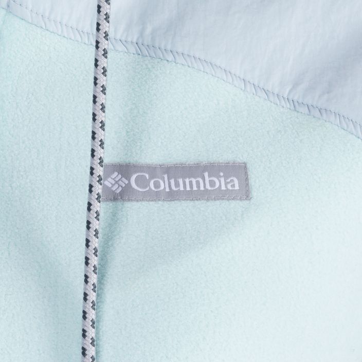 Columbia γυναικείο Ali Peak Overlay fleece φούτερ μπλε 1992263 4