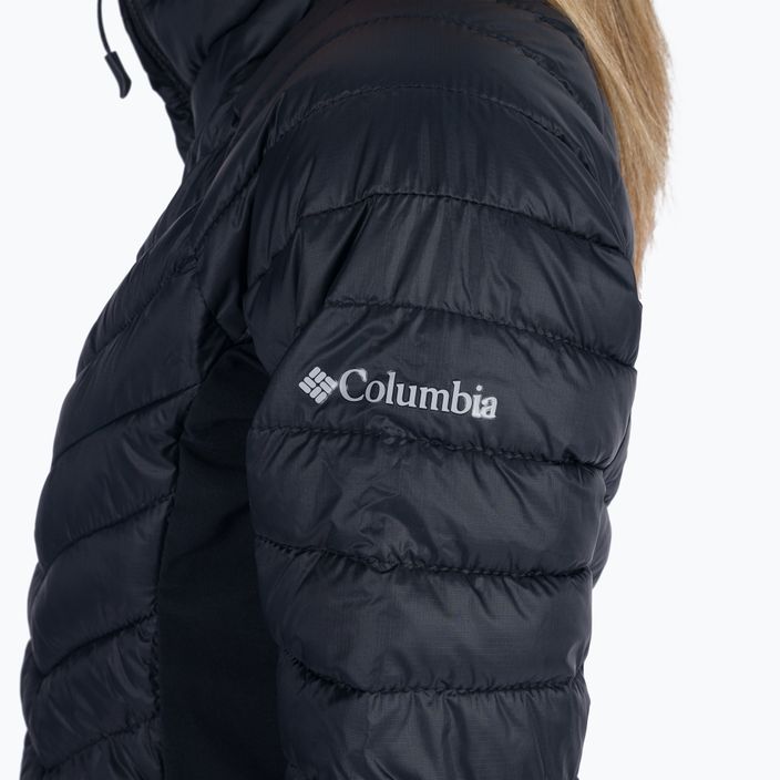 Columbia Powder Pass Non 10 γυναικείο πουπουλένιο μπουφάν μαύρο 1989432 4