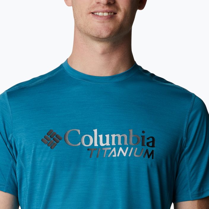 Columbia ανδρικό Titan Pass Graphic Tee trekking shirt μπλε 1991471 2