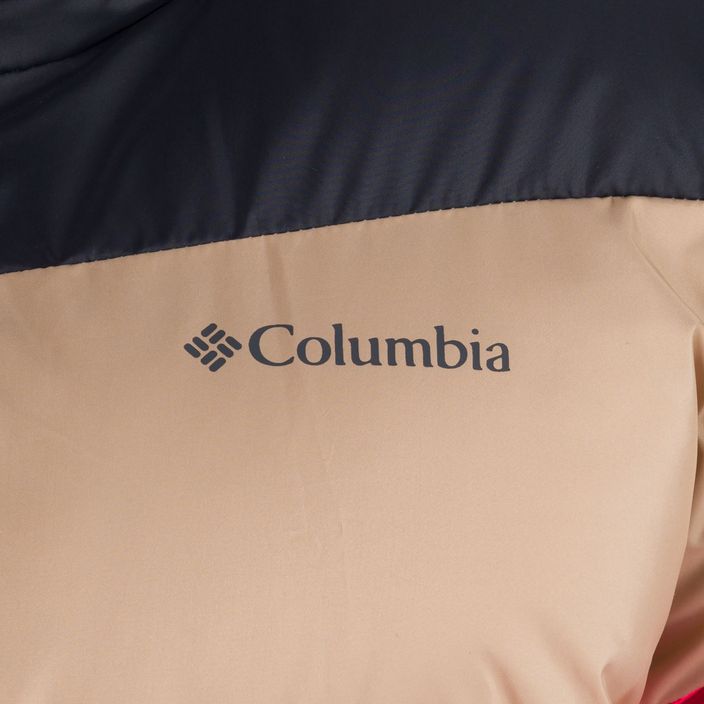 Columbia Puffect Color Blocked γυναικείο πουπουλένιο μπουφάν κόκκινο 1955101 4