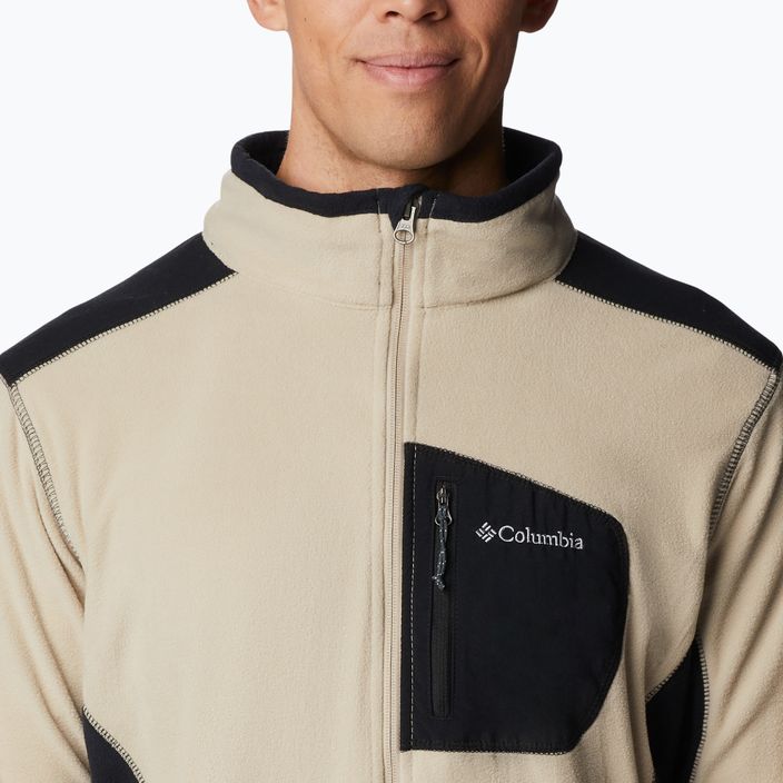 Columbia ανδρικό φούτερ Klamath Range Full Zip fleece αρχαίο απολίθωμα / μαύρο 6