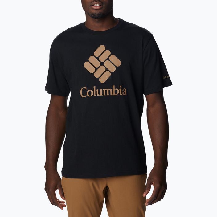 Columbia CSC Basic Logo ανδρικό πουκάμισο trekking μαύρο