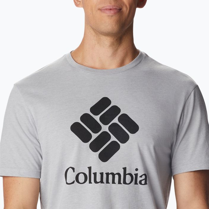 Columbia CSC Basic Logo γκρι ανδρικό πουκάμισο πεζοπορίας 1680053 5