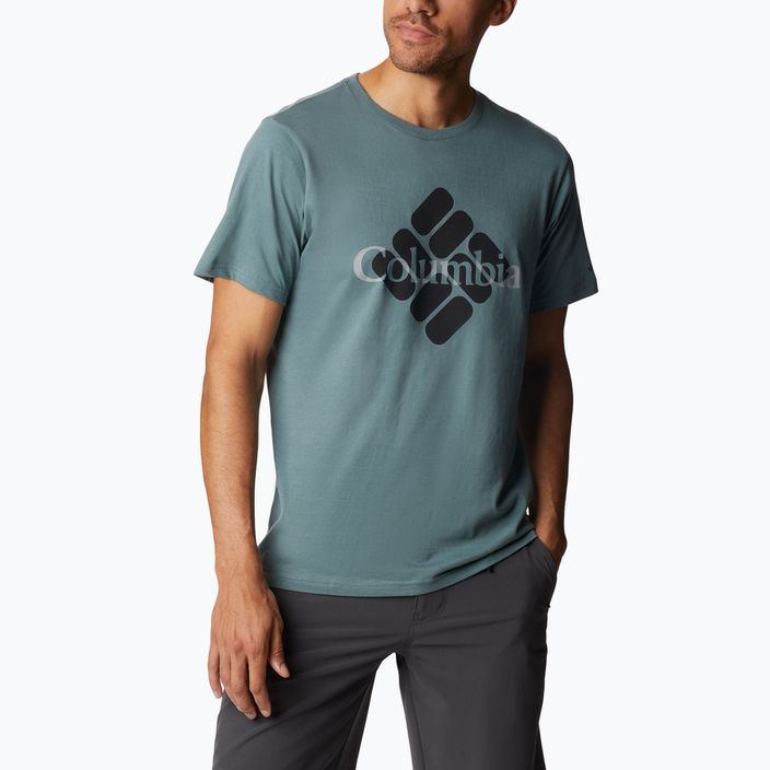 Columbia CSC Seasonal Logo γκρι ανδρικό πουκάμισο trekking 1991031 2