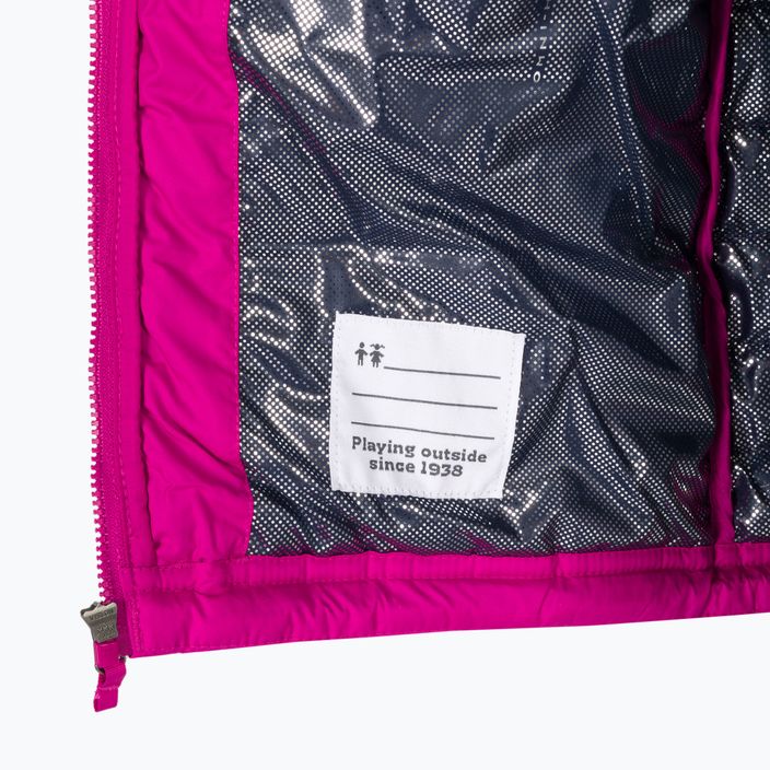 Columbia Powder Lite Hooded Pink Παιδικό μπουφάν με κουκούλα 1802931 5