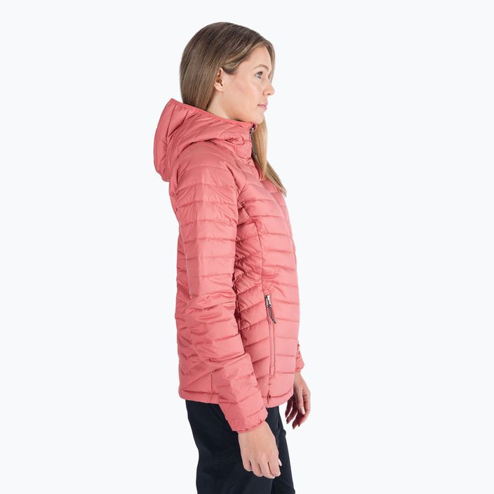 Columbia Powder Lite Hooded ροζ γυναικείο πουπουλένιο μπουφάν 1699071 2
