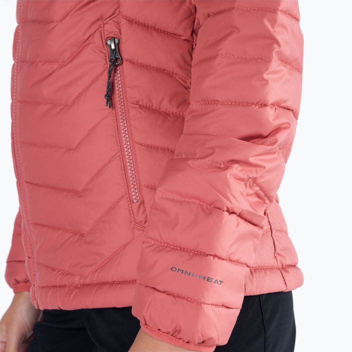 Columbia Powder Lite Hooded ροζ γυναικείο πουπουλένιο μπουφάν 1699071 5
